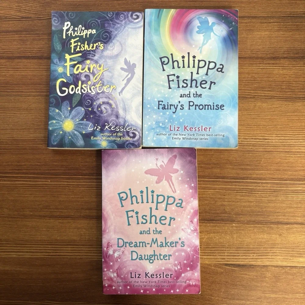Philippa Fisher Book Lot of 3 Liz Kessler Paperback Fairy Chapter Books